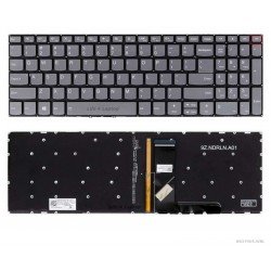 Klaviatūra Lenovo S340-15 V330-15 V130-15 330s-15 US pilka su apšvietimu Klaviatūra Lenovo S340-15 V330-15 V130-15 330s-15 US pilka su apšvietimu