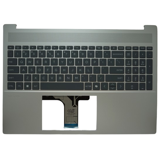 Klaviatūra HP Pavilion 16-AF 16-AG N95995-B31 N97540-B31 US su korpusu ir apšvietimu