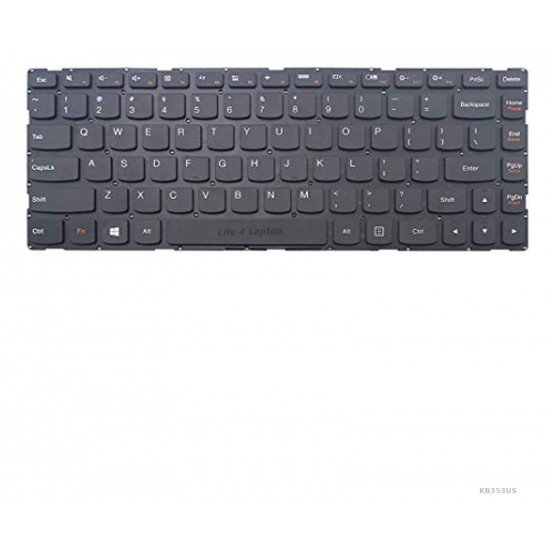 Klaviatūra Lenovo S41-70 S41-35 U41-70 100s-14IBR US