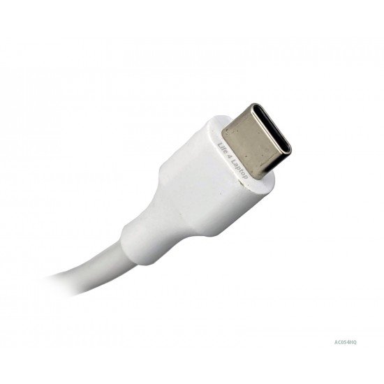 Pakrovėjas USB Type C  tinka iki 65W 20V baltas