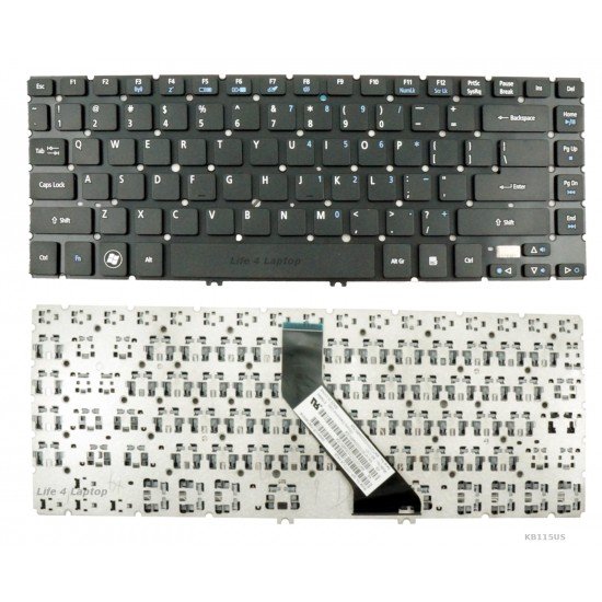 Klaviatūra Acer Aspire R3-471 V5-431 V5-471 US