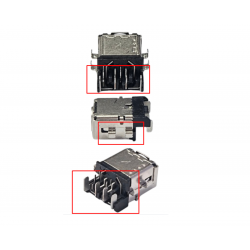 Įkrovimo DC Lizdas Asus Rog GA401i GA402R GA503R GX650 GV601 Įkrovimo DC Lizdas Asus Rog GA401i GA402R GA503R GX650 GV601