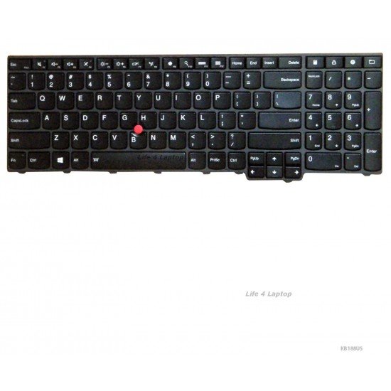Klaviatūra Lenovo Thinkpad E550 E560 E531 US
