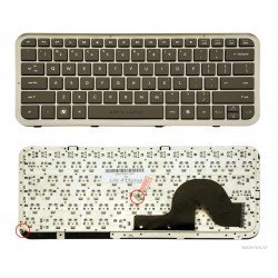 Klaviatūra HP Pavilion DM3-1000 DM3-2000 DM3-3000 US su sidabriniu rėmeliu