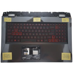 Keyboard Acer Nitro AN517-42 AN517-55 6B.QG1N2.001 US su korpusu ir raudonu apšvietimu