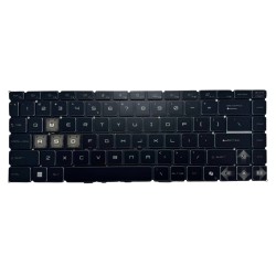Klaviatūra MSI MS-16R8 MS-16RK US su apšvietimu Klaviatūra MSI MS-16R8 MS-16RK US su apšvietimu