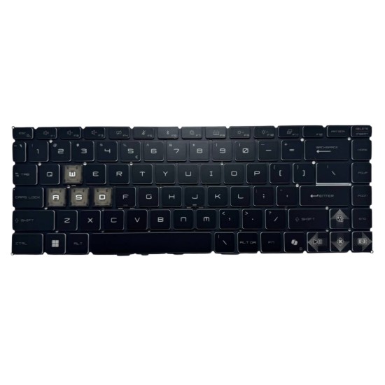 Klaviatūra MSI MS-16R8 MS-16RK US su apšvietimu