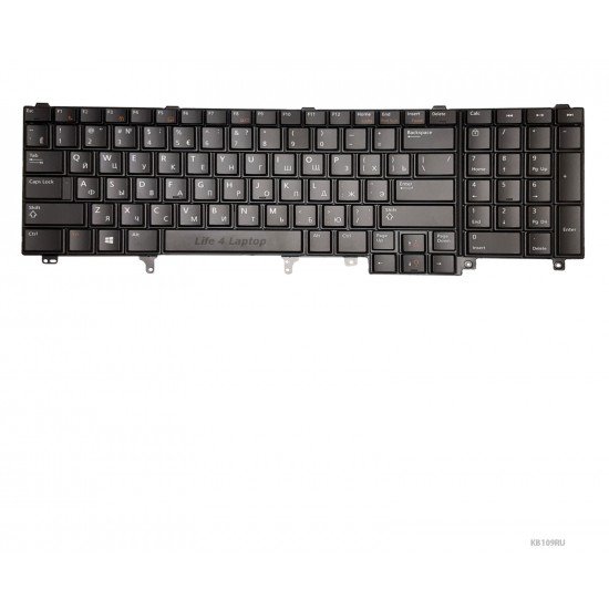Klaviatūra Dell Latitude E5520 E5530 E6520 E6530 RU