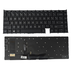 Klaviatūra HP Elitebook 1040 G7 1040 G8 US su apšvietimu