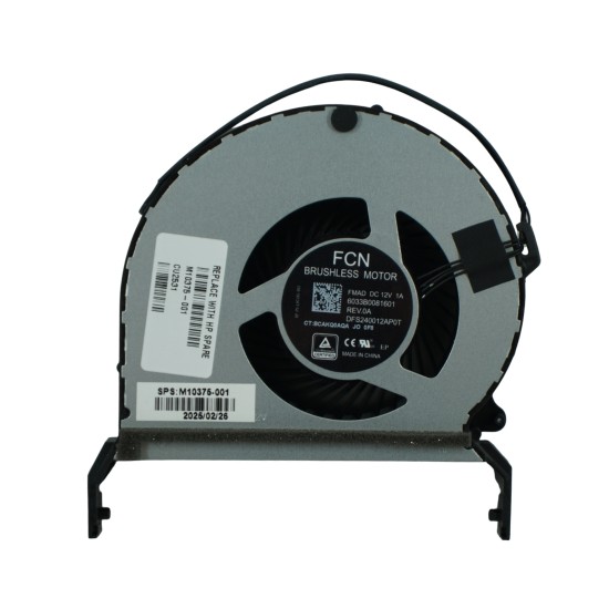 Aušintuvas HP Z2 G5 Mini 510400F M10375-001 L97185-001 12V CPU