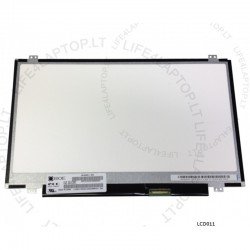 Ekranas 14.0'' 40pin slim HD 1366x768 blizgus
