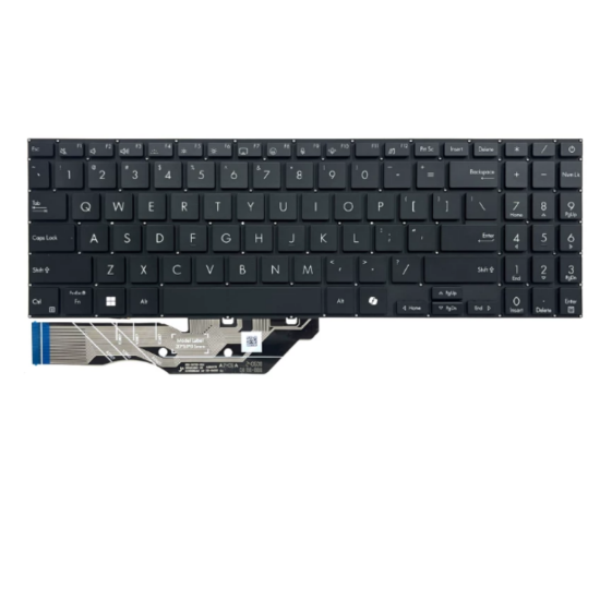 Klaivatūra Asus Vivobook X1607 X3607 X1807 S3607 V3607 US su apšvietimu Klaivatūra Asus Vivobook X1607 X3607 X1807 S3607 V3607 US su apšvietimu