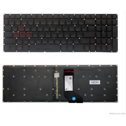 Klaviatūra Acer Aspire VX5-591 VX5-793 G3-571 G3-572 US su raudonu apšvietimu Klaviatūra Acer Aspire VX5-591 VX5-793 G3-571 G3-572 US su raudonu apšvietimu