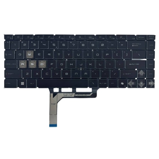 Klaviatūra MSI MS-16R8 MS-16RK US su apšvietimu