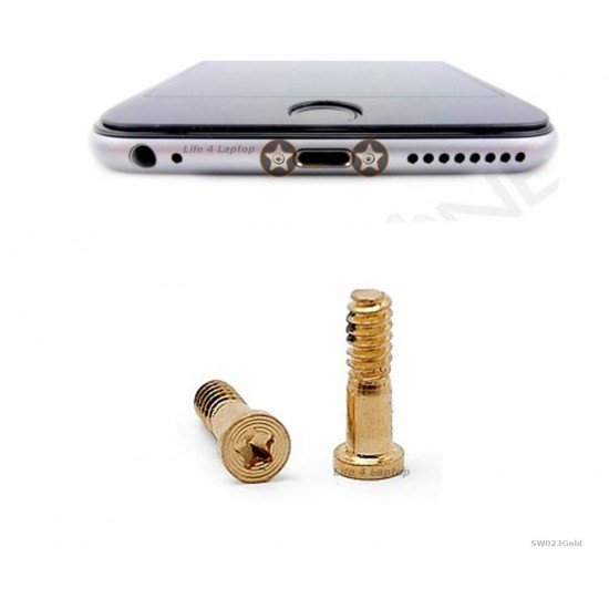 Varžtai Apple iPhone 7 auksiniai