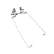 Ekrano lankstai HP 250 G8 255 G8 250 G9 255 G9 256 G81 15-DW 15-GW