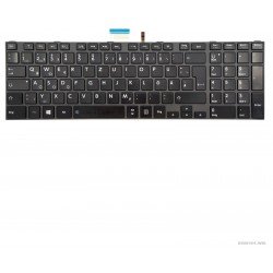 Klaviatūra Toshiba Satellite C850 C855 C870 L850 P850 DE su apšvietimu Klaviatūra Toshiba Satellite C850 C855 C870 L850 P850 DE su apšvietimu
