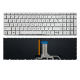 Klaviatūra HP Pavilion 15-EH 15-EG sidabrinė su apšvietimu