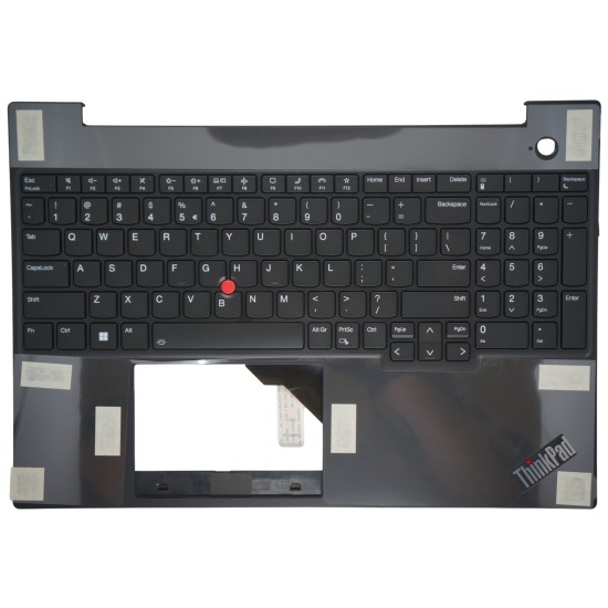 Klaviatūra Lenovo ThinkPad E16 Gen 1 5M11J05740 5M11J05736 5M11J05737 US su korpusu ir apšvietimu Klaviatūra Lenovo ThinkPad E16 Gen 1 5M11J05740 5M11J05736 5M11J05737 US su korpusu ir apšvietimu