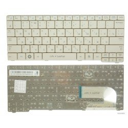 Klaviatūra Samsung NP-N145 N150 N148 N158 RU balta Klaviatūra Samsung NP-N145 N150 N148 N158 RU balta