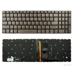 Klaviatūra Lenovo 320-15 S145-15 V340-17 L340-15 330-15 US pilka su apšvietimu Klaviatūra Lenovo 320-15 S145-15 V340-17 L340-15 330-15 US pilka su apšvietimu