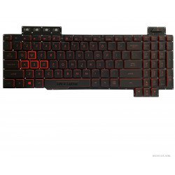 Klaviatūra Asus FX504 FX505 US su raudonu apšvietimu Klaviatūra Asus FX504 FX505 US su raudonu apšvietimu