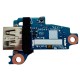 USB Lizdas HP ProBook 440 445 G6 L44578-001 DA0X8JTB8D0 su plokštele USB Lizdas HP ProBook 440 445 G6 L44578-001 DA0X8JTB8D0 su plokštele