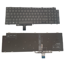 Klaviatūra Dell Latitude 5520 5521 Precision 3560 3561 US su apšvietimu Klaviatūra Dell Latitude 5520 5521 Precision 3560 3561 US su apšvietimu