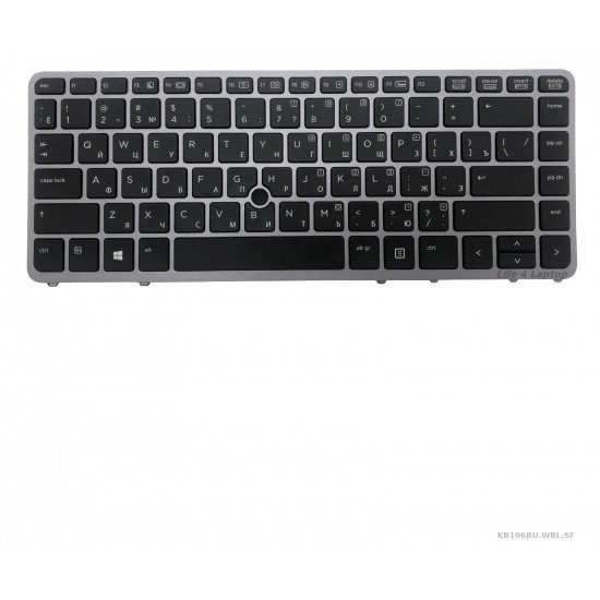 HP EliteBook 850 G2 Klaviatūra RU Juoda
