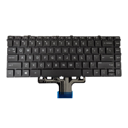 Klaviatūra HP Pavilion X360 14-DY 14-DV 14-DW US tamsiai pilka su apšvietimu