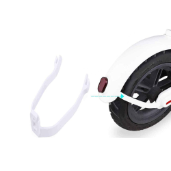 Paspirtuko Xiaomi M365 / M365 PRO galinio purvasargio laikiklis sutvirtinimas baltas