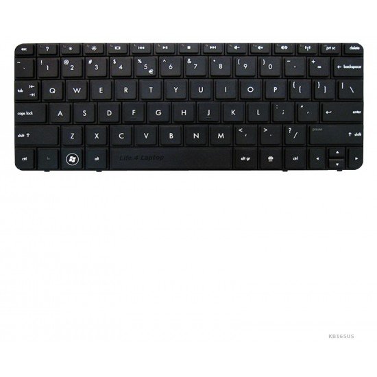 Klaviatūra HP mini 200-4200 200-4300 US