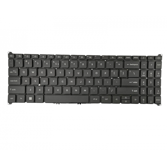 Klaviatūra Acer Aspire A315-59 A715-76 A715-51G A515-57 US su apšvietimu Klaviatūra Acer Aspire A315-59 A715-76 A715-51G A515-57 US su apšvietimu