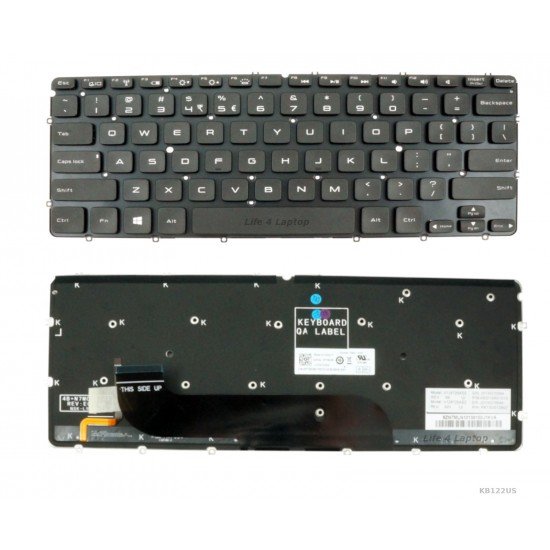 Klaviatūra Dell XPS 13 L321X 9333 US