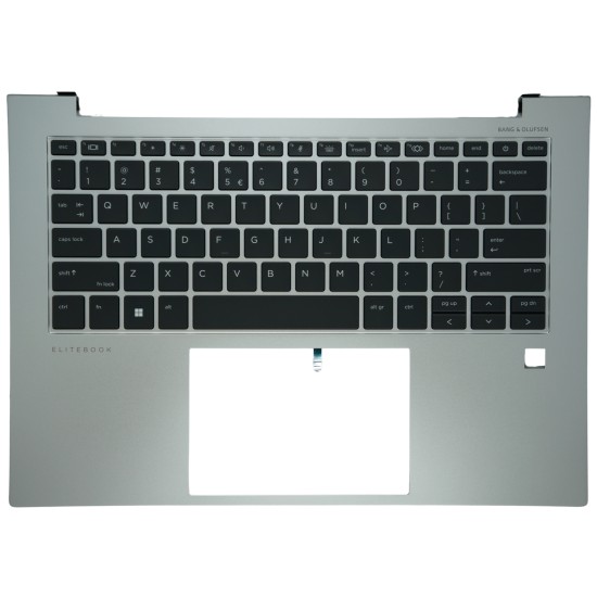 Klaviatūra HP EliteBook 840 G10 N45442-B31 US su korpusu ir apšvietimu Klaviatūra HP EliteBook 840 G10 N45442-B31 US su korpusu ir apšvietimu