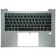 Klaviatūra HP EliteBook 840 G10 N45442-B31 US su korpusu ir apšvietimu Klaviatūra HP EliteBook 840 G10 N45442-B31 US su korpusu ir apšvietimu
