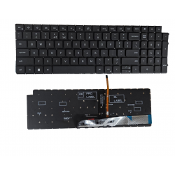 Klaviatūra Dell Latitude 3520 3530 Vostro 3510 3520 5510 750 3511 US su apšvietimu Klaviatūra Dell Latitude 3520 3530 Vostro 3510 3520 5510 750 3511 US su apšvietimu