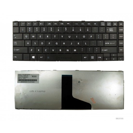 Klaviatūra Toshiba C800 L830 L840 L800 M840 US