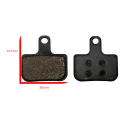 Elektrinio paspirtuko stabdžių kaladėlės 30mm Elektrinio paspirtuko stabdžių kaladėlės 30mm