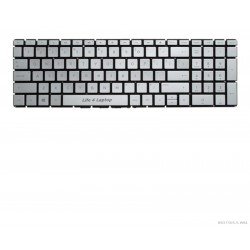 Klaviatūra HP Pavilion 15-BS 15-BW 15-CC 15-CW 15-CK 15-CD US sidabrinė su apšvietimu Klaviatūra HP Pavilion 15-BS 15-BW 15-CC 15-CW 15-CK 15-CD US sidabrinė su apšvietimu