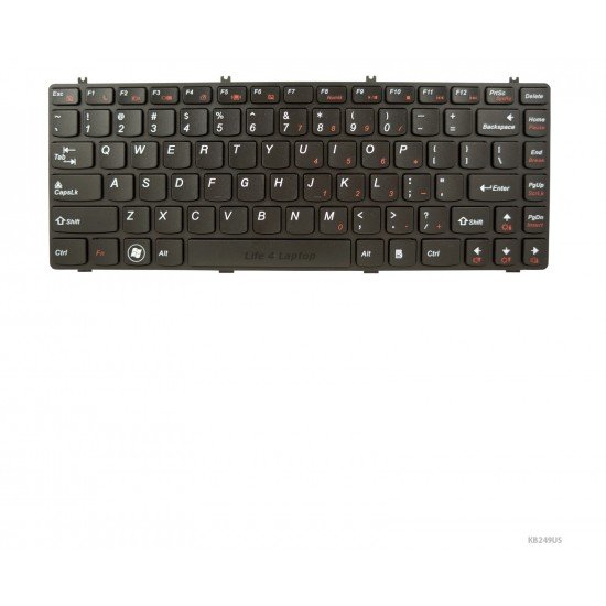 Klaviatūra Lenovo Y470 Y471 US