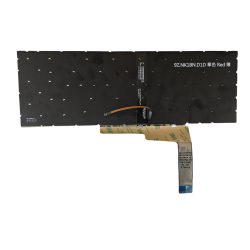 Klaviatūra MSI Pulse 15 B13VGK Pulse 15 B13VFK MS-1585 US su baltu apšvietimu