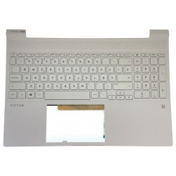 Klaviatūra HP VICTUS 15-fb 15-fa N13297-B31 US su korpusu ir apšvietimu