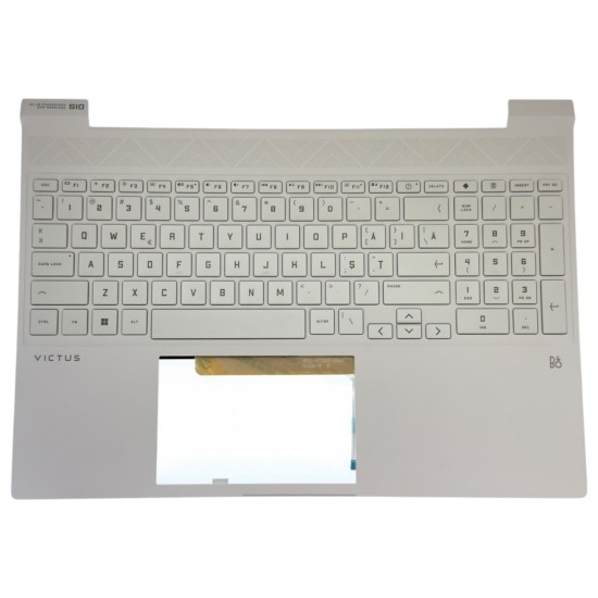 Klaviatūra HP VICTUS 15-fb 15-fa N13297-B31 US su korpusu ir apšvietimu Klaviatūra HP VICTUS 15-fb 15-fa N13297-B31 US su korpusu ir apšvietimu