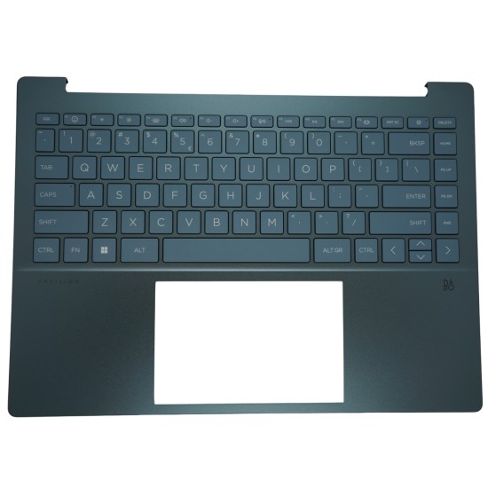 Klaviatūra HP Pavilion 14-ey N60258-B31 N68937-B31 su korpusu ir apšvietimu