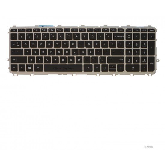 HP ENVY 15-j100 Klaviatūra US Juoda