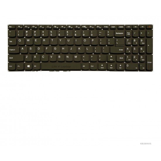 Klaviatūra Lenovo 110-15 110-15ACL 110-15AST 110-15IBR US