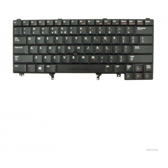 Klaviatūra Dell Latitude E5420 E5430 E6230 E6330 US