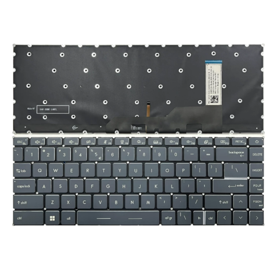 Klaviatūra MSI Stealth 15M A11 MS-1562 MS-1563 US su apšvietimu