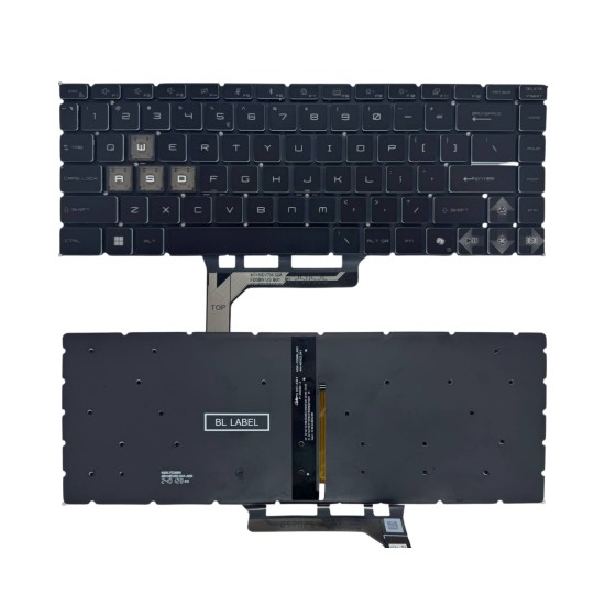 Klaviatūra MSI MS-16R8 MS-16RK US su apšvietimu